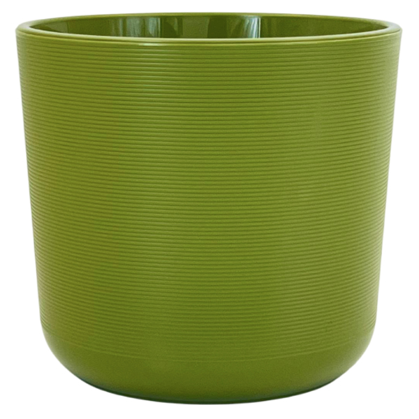 Горшок Лион 4,2л с белой вкладкой Папоротник