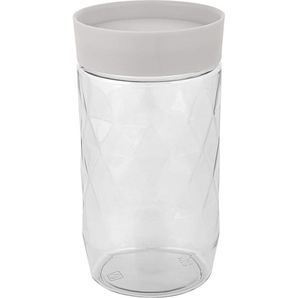 Банка для сыпучих продуктов Stockholm 1л пепельный жемчуг (то)