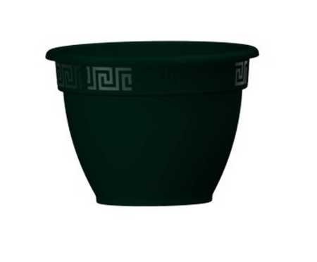 Горшок "Антик", D32 с поддоном 10л малахит (то)