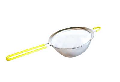 Сито 16см с силиконовой ручкой, нержавеющая сталь