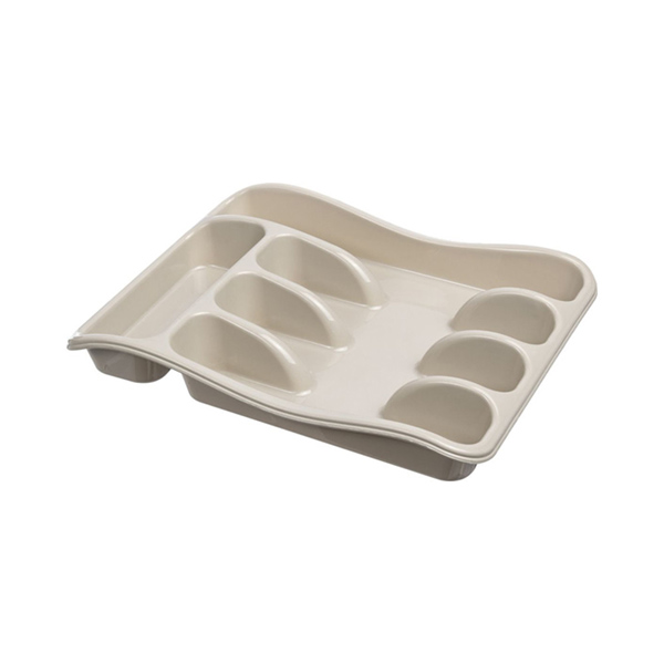 Лоток д/стол приборов широкий (латте) (то)