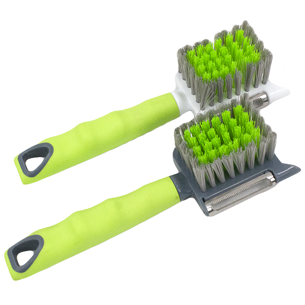 Овощечистка со щеткой, 19см