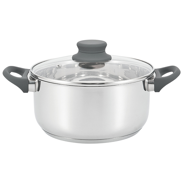 Кастрюля нерж Polly 5,7л ТМ Appetite