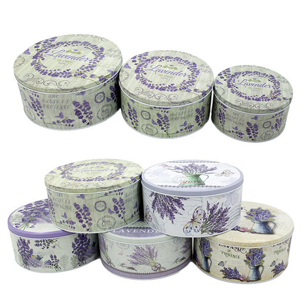 Набор банок для сыпучих продуктов 3шт (13*7см / 17*8см / 20*9см)