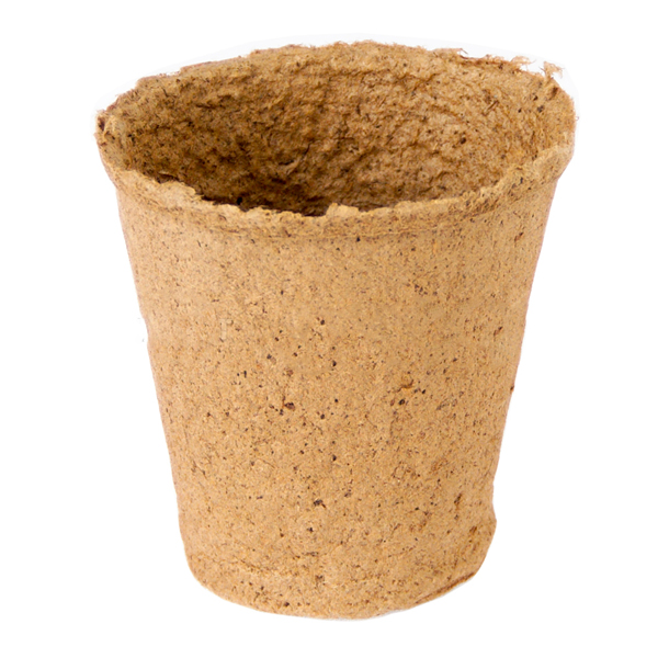 Горшки торфяные 80*80 мм., круглые  НАВАЛ / 220