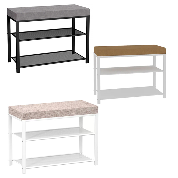 Банкетка "Торонто 23S" (TORONTO 23S banquet&shoes 670 х 300 х 490)