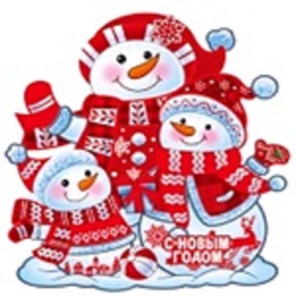 Украшение декоративное СНЕГОВИКИ 38*32см 