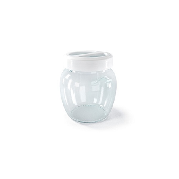 Подставка Megan (стекло) (снежно-белый) (то)