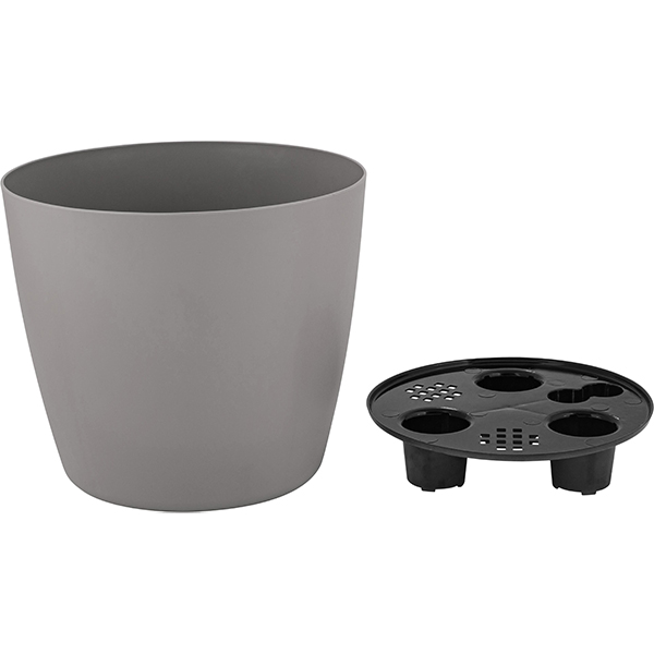 Горшок для цветов Vienna D210 с дренажной вставкой 5л французский платан (то)