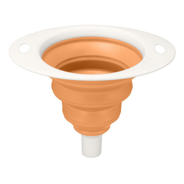 Воронка складная ZOOM 140х102х105мм Оранжевый (то)