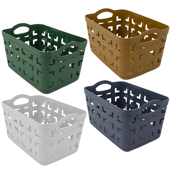 Корзинка для хранения 27*18*14см (пластик)