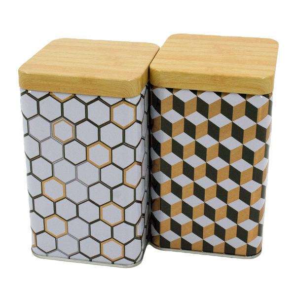 Банка для хранения сыпучих продуктов 9*9*15см