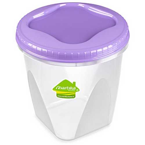 Банка с завинчивающейся крышкой "Тондо" 1,7л (то)