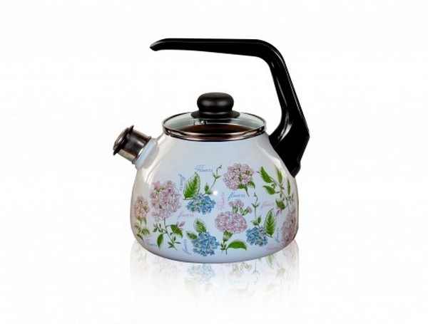 Чайник 3л. со свистком "BUKET" слон.кость