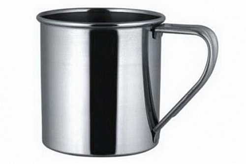 Кружка нерж. 9см 400мл