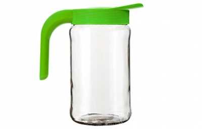 Кувшин "Бочонок" (салатный) 1,55л (то)