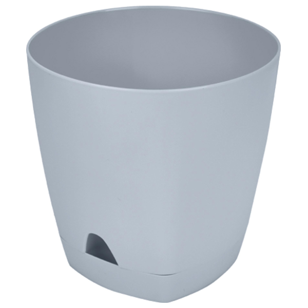 Горшок для цветов AMSTERDAM D140 с прикорневым поливом 1,35л утренний туман (то)