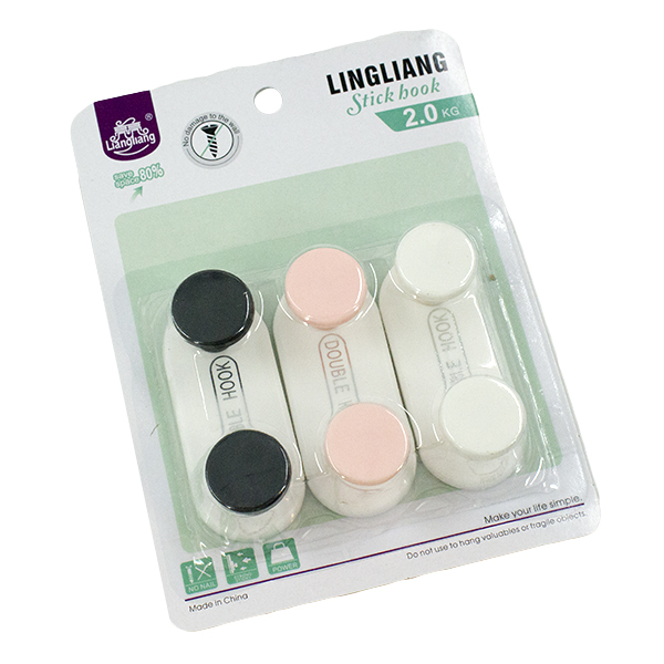 Крючки двойные 3шт