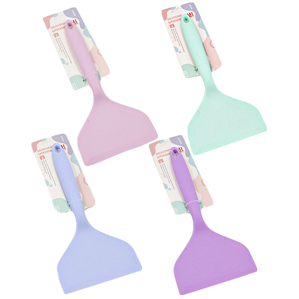 Лопатка кулинарная силиконовая 24*12см