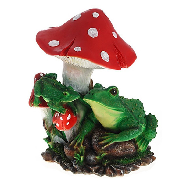 Фигура Две лягушки под мухомором