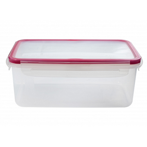 Контейнер для СВЧ 2,4л "ЭКСТРА ЛОК" L (красный)
