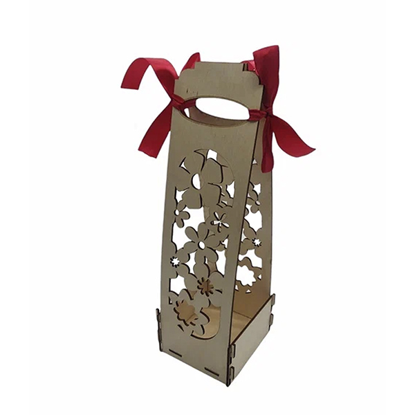 Коробка подарочная 12,5*12,5*35см ДомВуд Ромашки