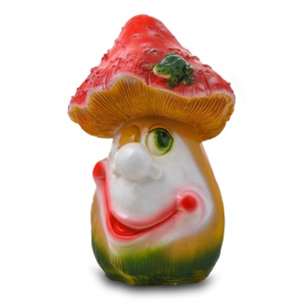 Фигура Большой Мухомор с лягушкой