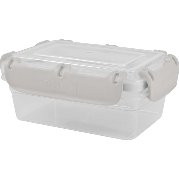 Контейнер BERGEN с защелками 0,4л пепельный жемчуг (то)