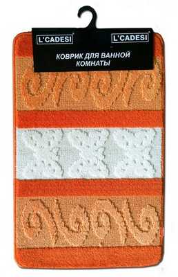 Коврик HURREM из пропилен. 50*80см оранжевый