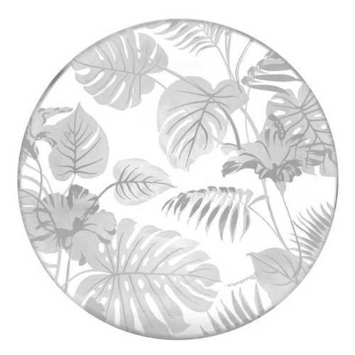 Тарелка упроч. ДЖАНГЛ 195 мм цв. белый (рис.28883)