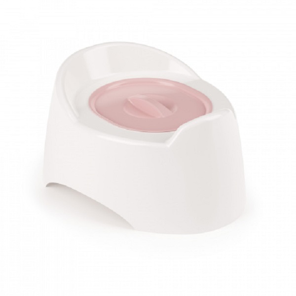 Горшок детский с крышкой "Малышка" (белый)(то)