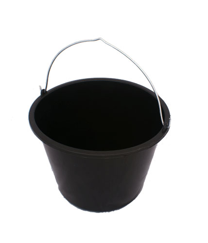 Ведро строительное 12л с металлической ручкой