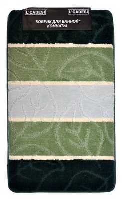 Набор ковриков 2шт. MULTI из пропилен. 60*100см изумрудный-светло-зеленый