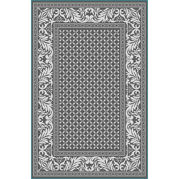 Циновка ЭКО ЛЮКС ,77010 размер 100х200,(2 м2)  цвет серый, Россия