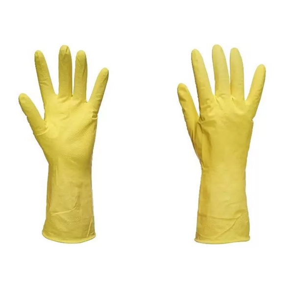 Перчатки хозяйственные латексные неопудренные разм. L
