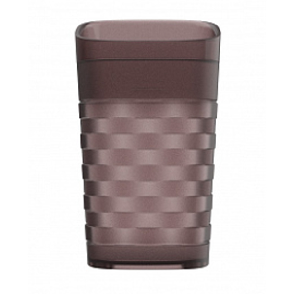 Стакан для зубных щеток Glam без разделителя (шоколад) (то)