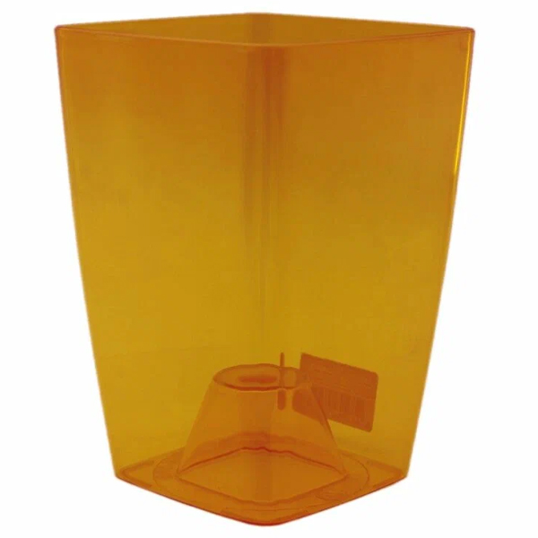 Горшок Сильвия 1,9л для орхидей Желтый