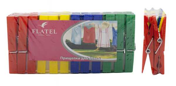 Прищепки 24шт, 7см