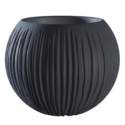 Кашпо Сфера 1,7л Антрацит