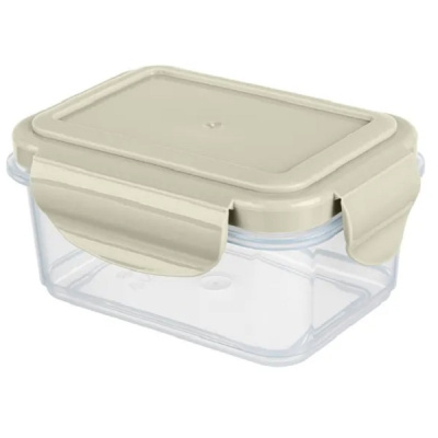 Контейнер для холодильника и СВЧ "SMART LOCK" 0,25л св.-серый