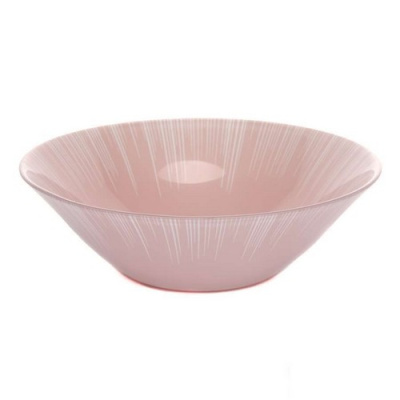 Салатник упроч. Фокус 162 мм розовый 2цв.(рис.29083)