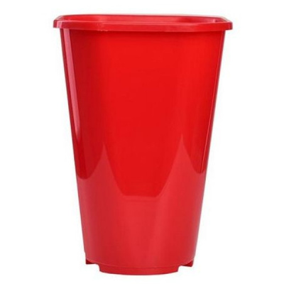 Горшок "Роза", D16,  3л красный без поддона