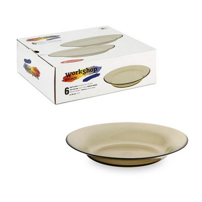 Тарелка глубокая упроч. БОХО 220 мм (цв.зеленый) (рис.31751/A)