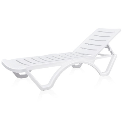 Шезлонг "Aqua" (белый)(то)