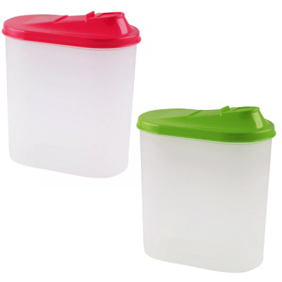 Банка для сыпучих продуктов 2л.  10710 с дозатором (то)