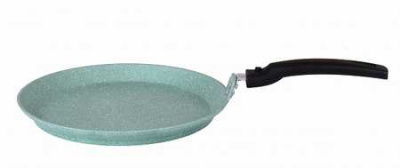Сковорода блинная 220мм АП (фисташковый мрамор)