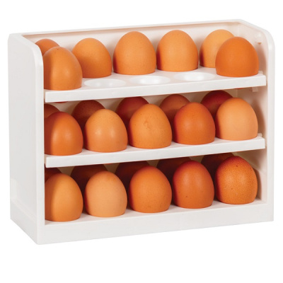 Подставка для яиц (на 30шт)(белый) (то)