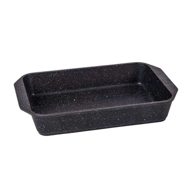 Противень 33*22 см "Гранит black" 