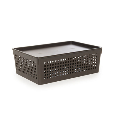 Корзинка TRAYMIX с крышкой 3,7л 270х190х90мм  (то)