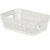 Корзина прямоугольная Ajur 3л (271х183х87мм) белое облако (то) Корзина прямоугольная Ajur 3л (271х183х87мм) белое облако (то)